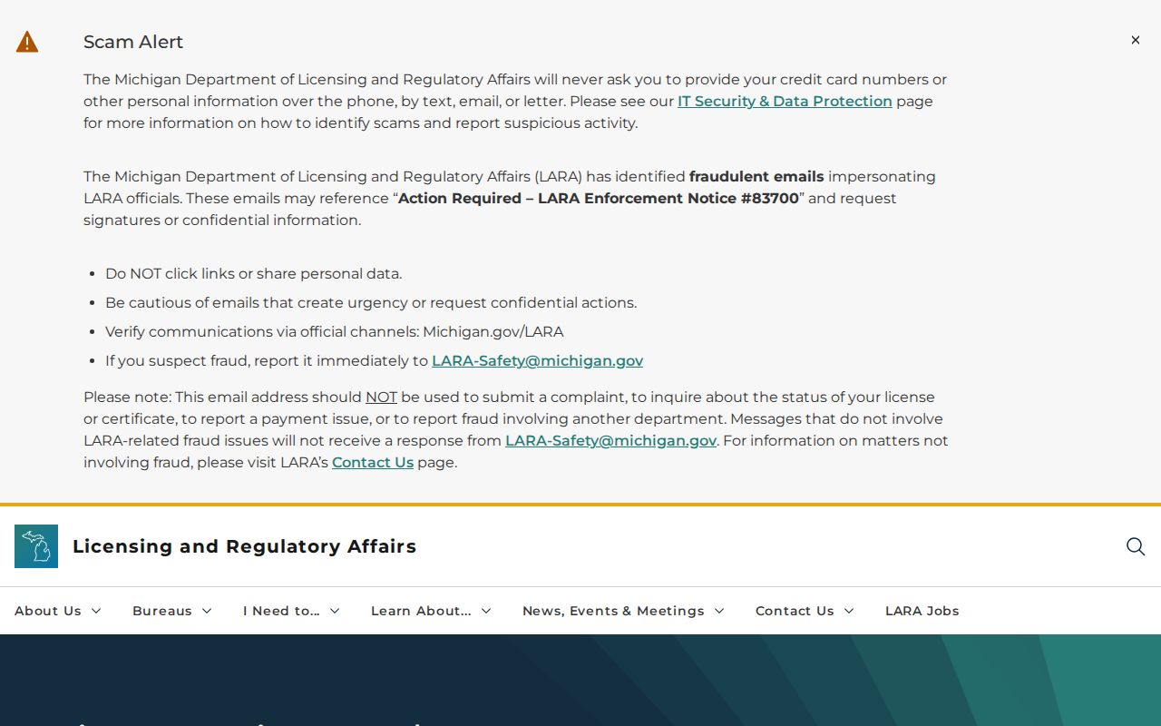 Grand Rapids resident lookup LARA MiPLUS license search page